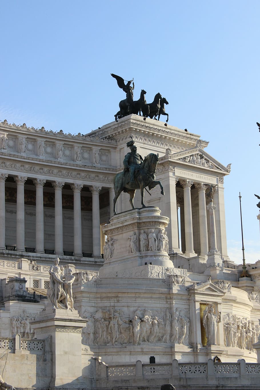 Hd Wallpaper Piazza Venezia Rome Monument Italia Sculpture Representation Wallpaper Flare