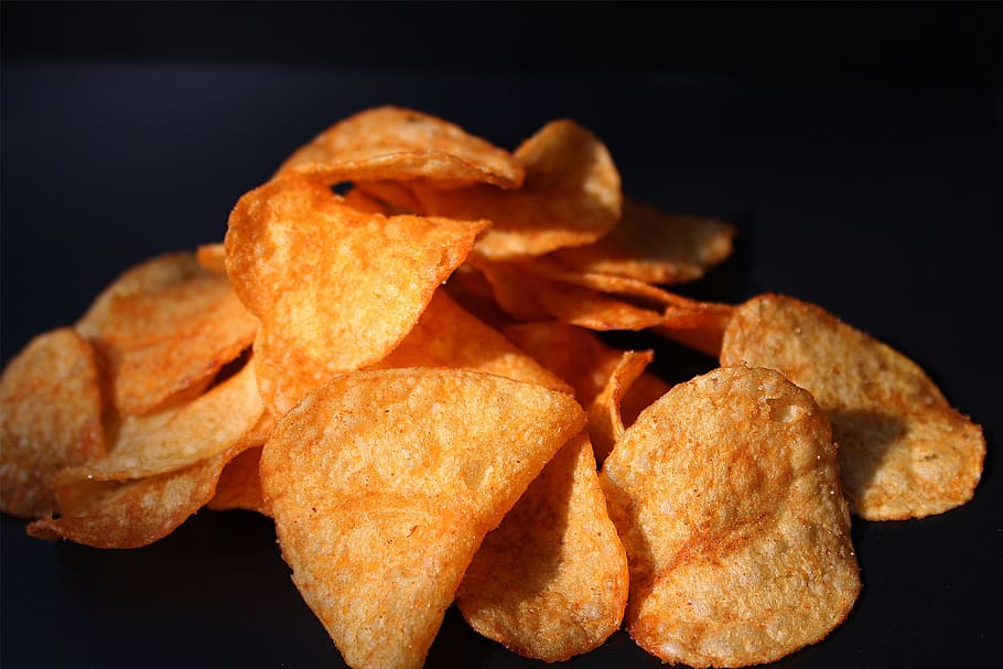 potato chips, Party, Pastries, Crispy, party pastries, salty snack, HD wallpaper