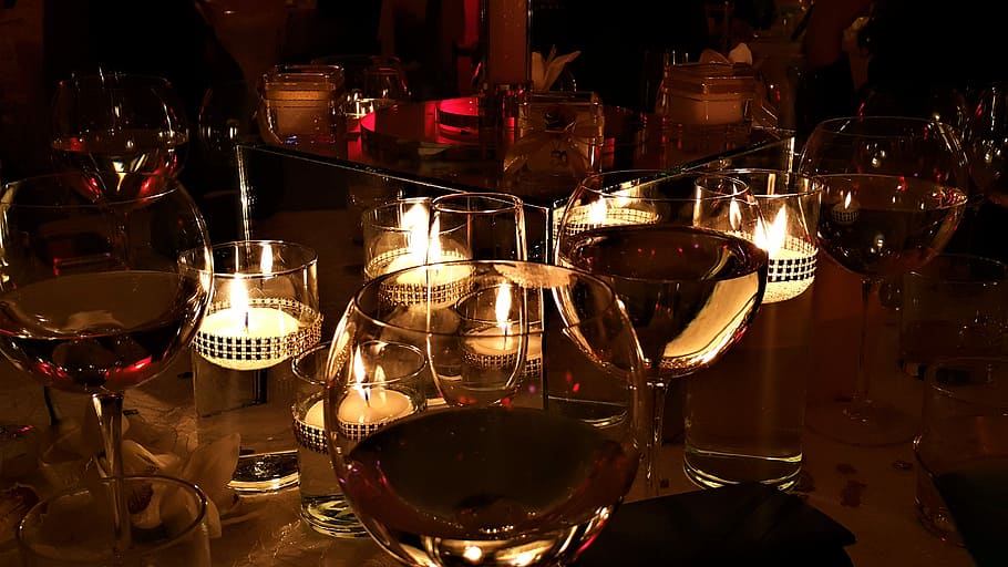 Cup, Glass, Candle, Light, Drink, celebration, wineglass, alcohol HD wallpaper
