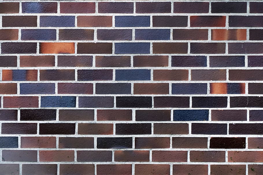 wall, brick, facade, panel, clinker, tile, smooth, background HD wallpaper