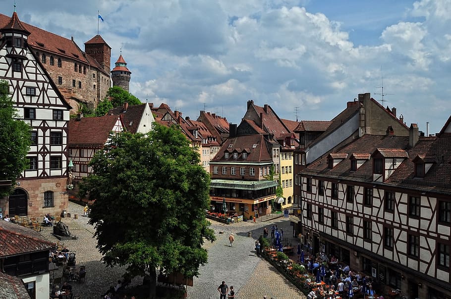 Free Download HD   Nurnberg City Houses Architecture   Nurnberg City Houses 