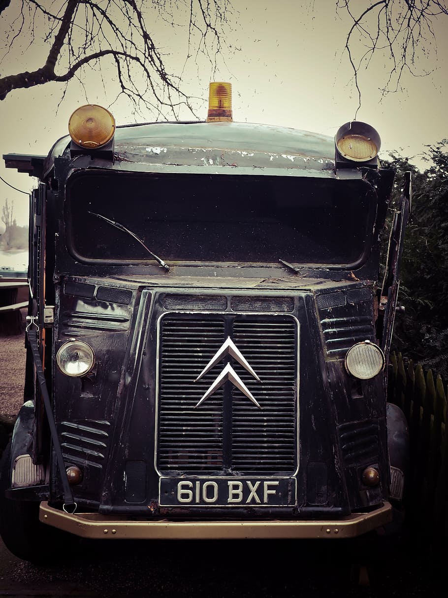 citroen, auto, vehicle, old, classic, old car, car age, rarity HD wallpaper