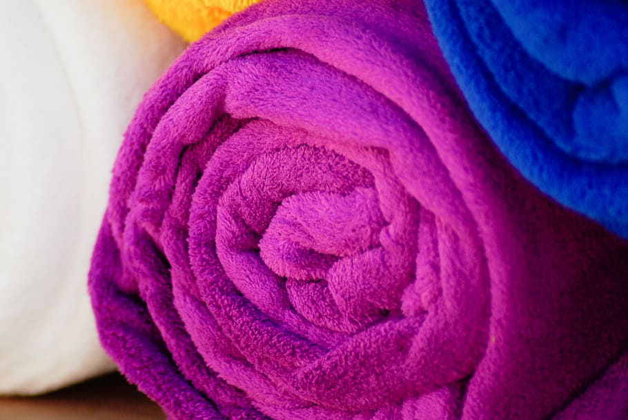 rolled of pink textile, Towel, Toilet, Sponge, Bath, towel toilet, HD wallpaper