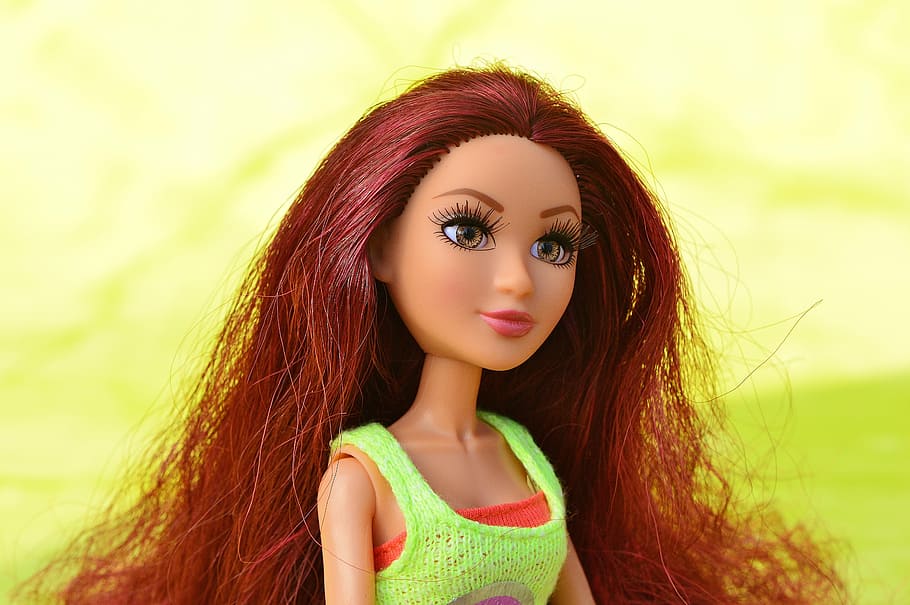 doll, pretty, face, eyes, beauty, girl, play, children toys HD wallpaper