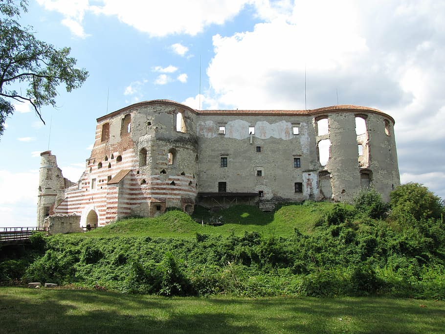 castle, the ruins of the, janowiec, poland, architecture, history