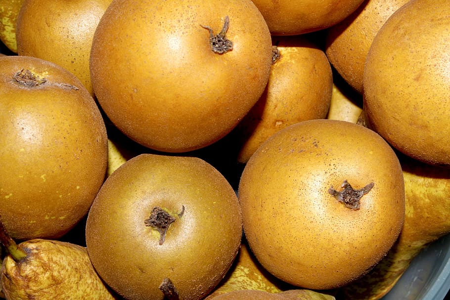 pears, fruit, healthy, vitamins, food, food and drink, healthy eating HD wallpaper