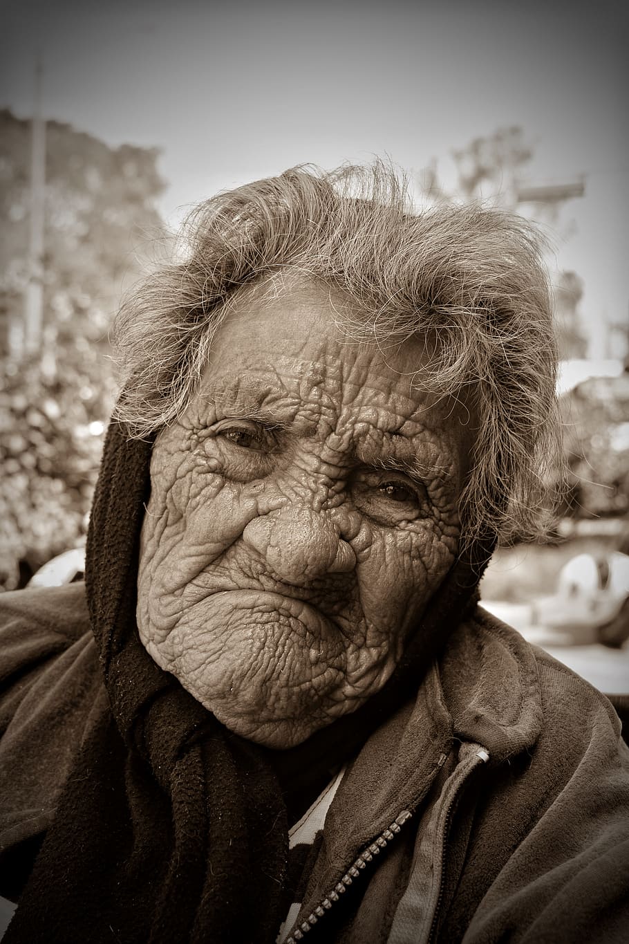 old age, elderly woman, senior adult, portrait, wrinkled, lifestyles