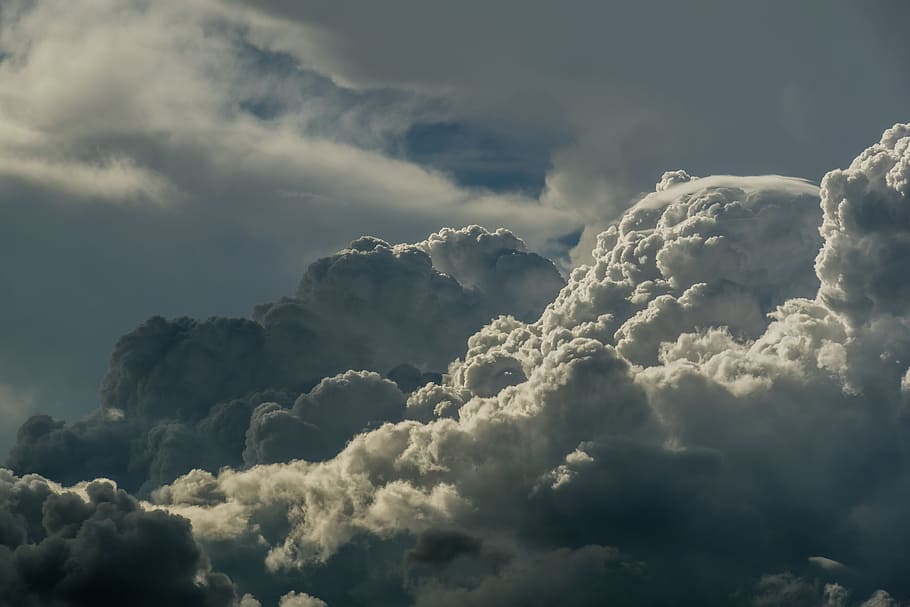 Strato-cumulus Clouds, cloudy, gloomy, nature, sky, cloud - sky HD wallpaper