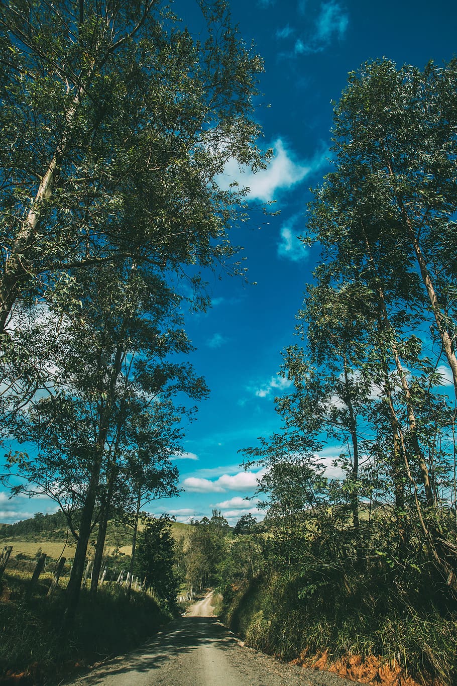 road, landscape, nature, clouds, countryside, daylight, environment HD wallpaper