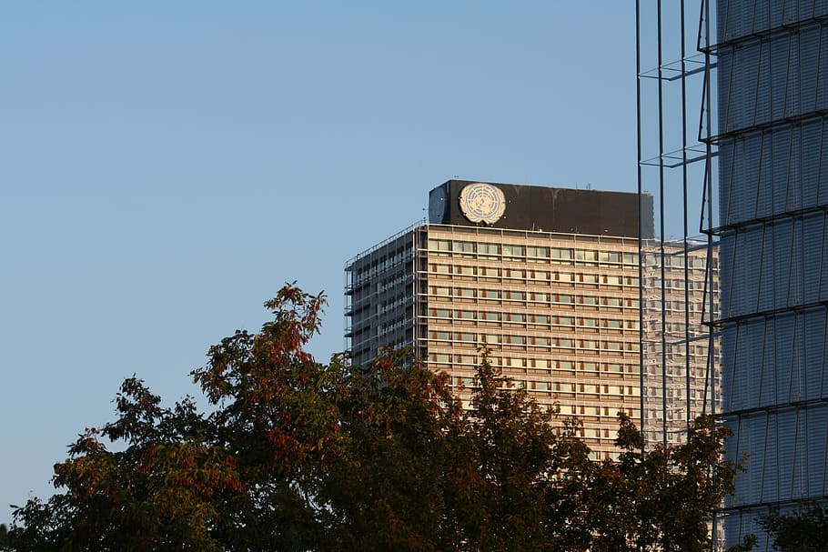 bonn, un, post, tower, sky, long eugen, government district HD wallpaper