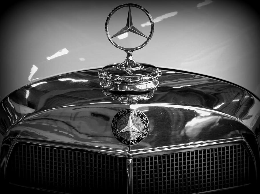 HD wallpaper: chrome Mercedes-Benz logo emblem, cabriolet, classic, mercedes  benz | Wallpaper Flare
