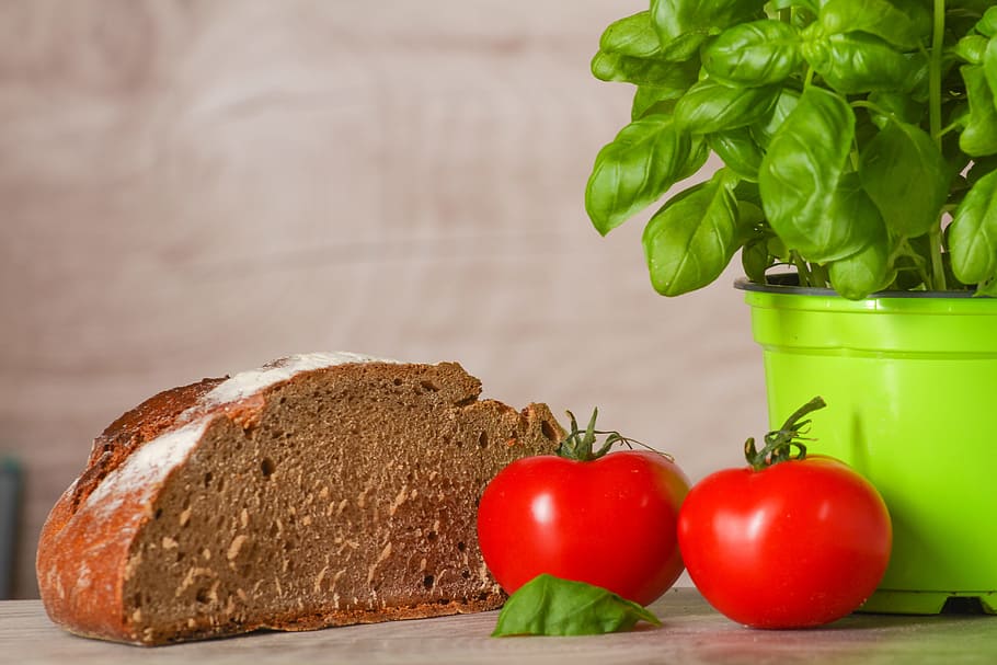 bread, bio, healthy, eat, slice of bread, nutrition, food, vegetarian HD wallpaper