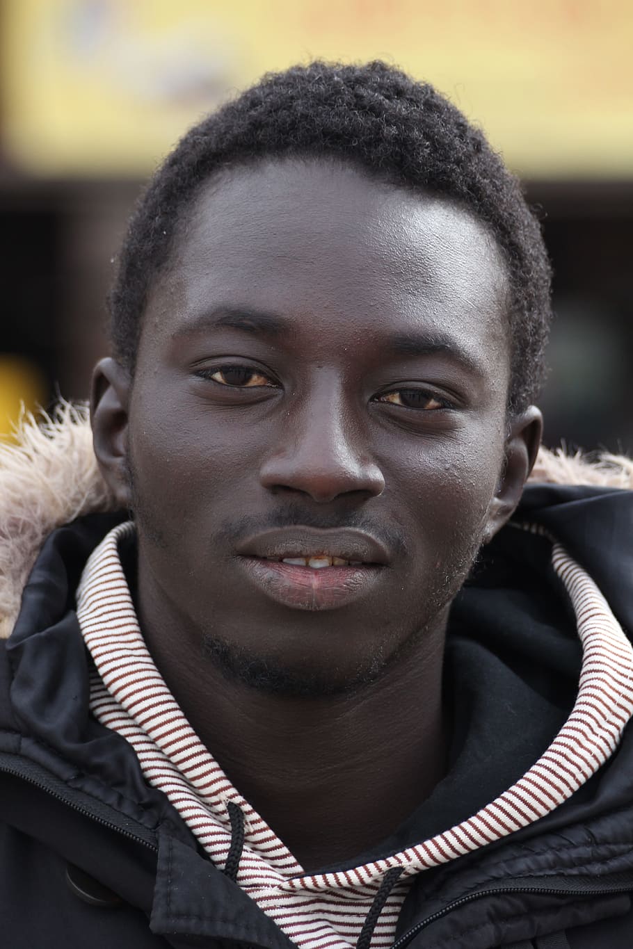 portrait, black, morocco, moroccan, marrakesh, smile, headshot HD wallpaper