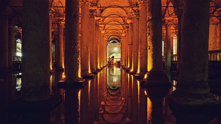 Istanbul, Cistern, Turkey, yerebatan, underground, byzantine