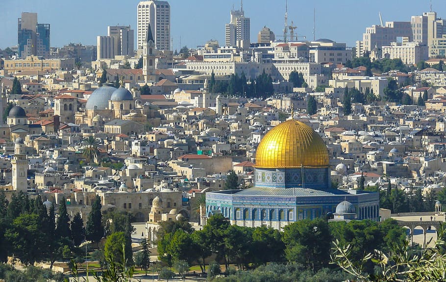 Dome of the Rock, Jerusalem, israel, temple mount, golden dome