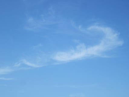 white clouds on sky, spring, clouds form, blue, dark clouds HD wallpaper