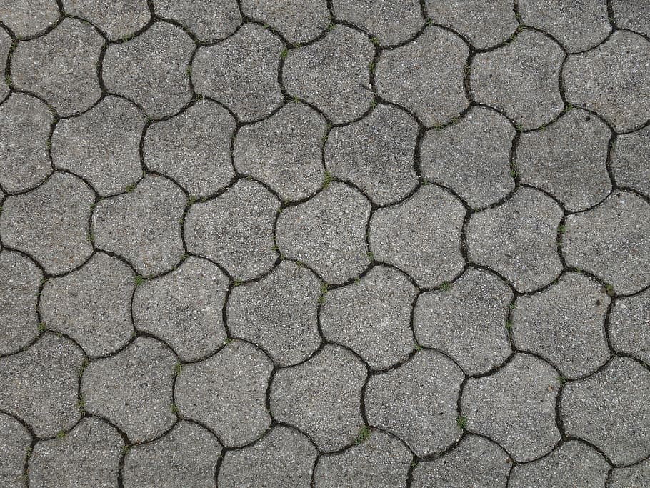 Patch, Brick, Hexagonal, Paving, concrete, concrete brick, regularly HD wallpaper