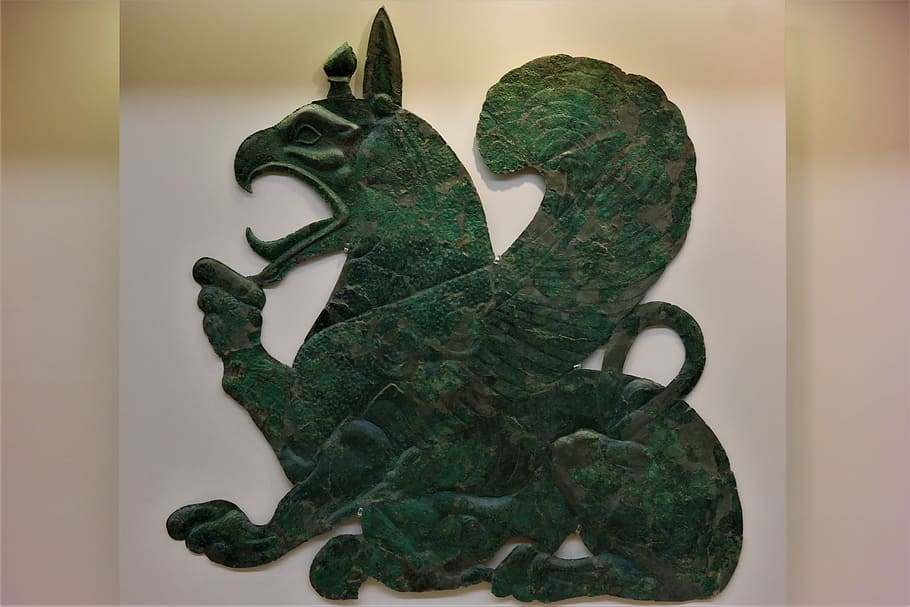 mythical creatures, griffin, artwork, sage, greece, olympia HD wallpaper