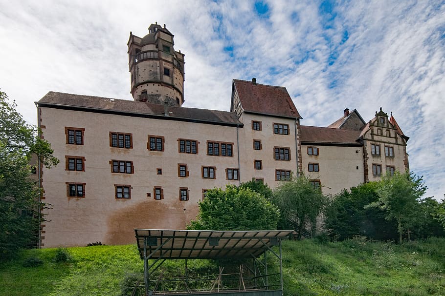 ronneburg, hesse, germany, castle, places of interest, culture, HD wallpaper