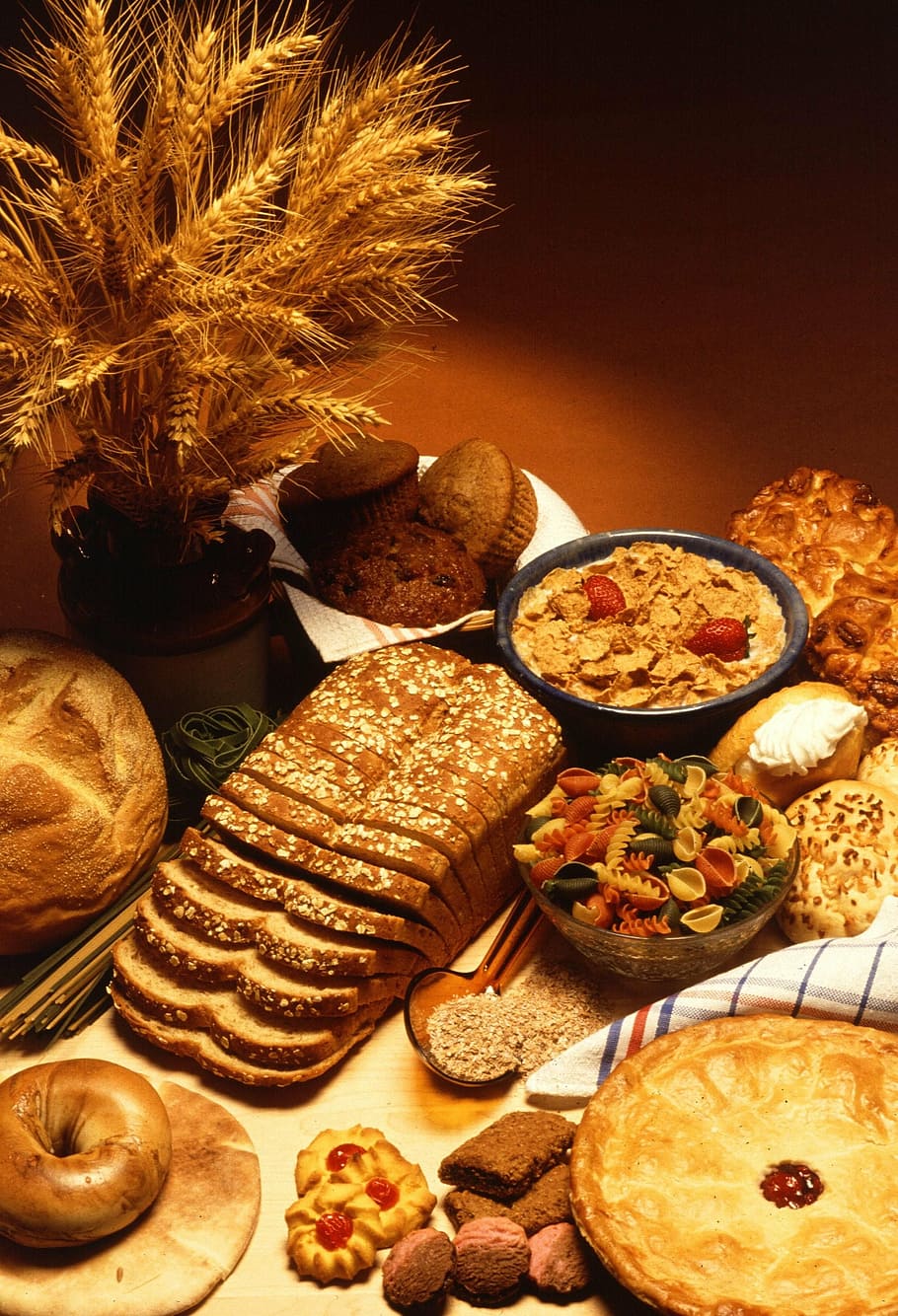 foods, based, wheat, bread, drink, food and drink, freshness HD wallpaper