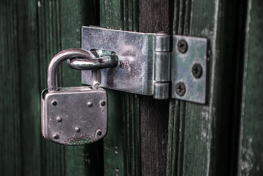 locked padlock, castle, padlocks, closed, security, stainless, HD wallpaper