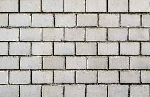 gray brick wall, sand-lime brick, stone wall, facade, texture HD wallpaper
