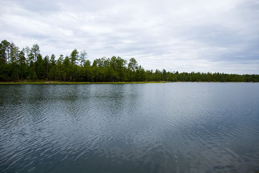 lake, nature, lakes, clouds, water, landscape, scenery, natural water HD wallpaper