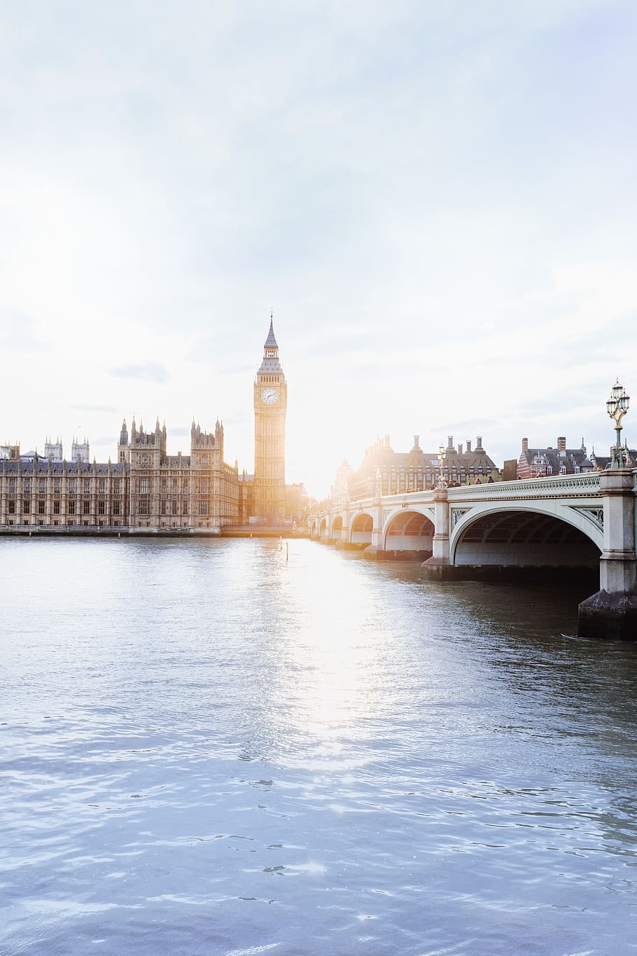 Elizabeth Tower, London, Big Ben, London, Westminster Bridge HD wallpaper