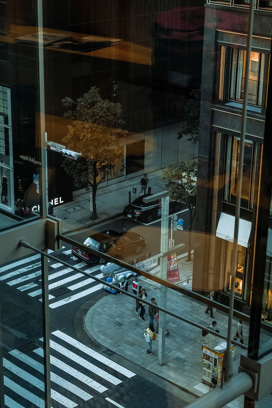 people walking near building and pedestrian lanes during daytime, people walking on pathway near building HD wallpaper