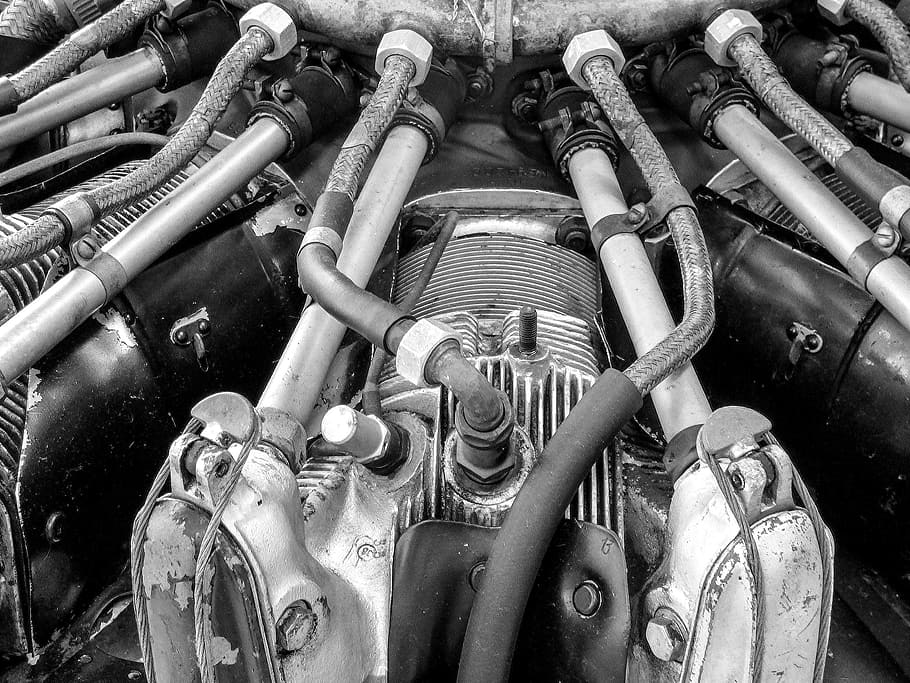Aircraft, Engine, Old, Veteran, Engines, transport, flying HD wallpaper