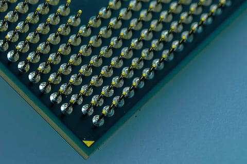 Cpu, Processor, Macro, Pen, Pin, computer, electronics, data processing HD wallpaper