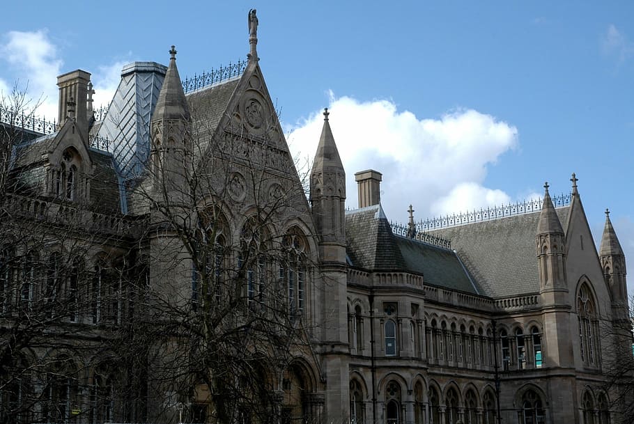 Nottingham Trent University, Arkwright Building in Nottingham, England HD wallpaper