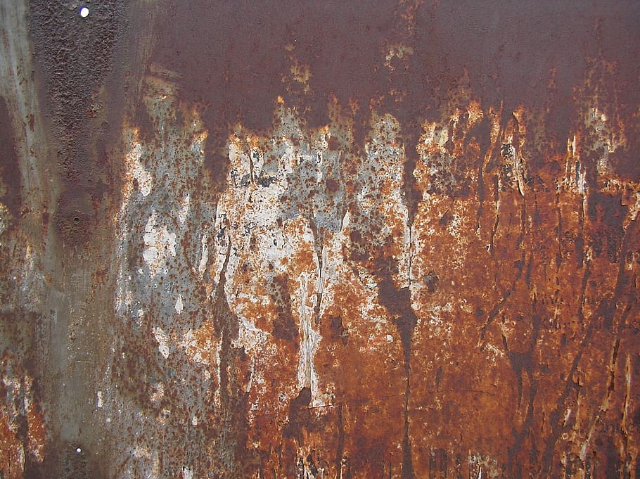 Stainless, Wall, Structure, Patina, facade, background, textured HD wallpaper