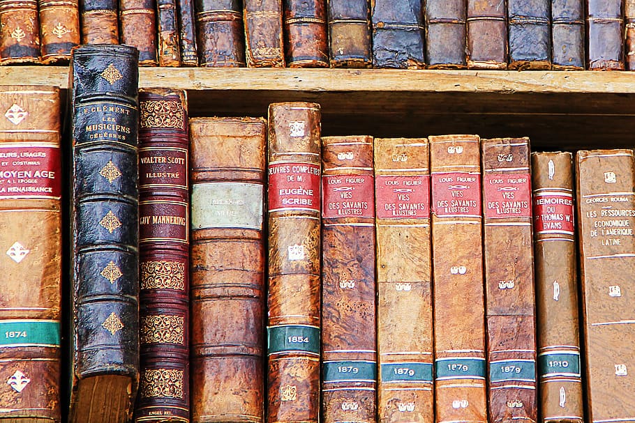 book, books, old books, library, literature, used, antiquarian, HD wallpaper