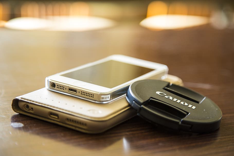 Iphone, Canon, Mobile, Beautiful, collocation, wireless technology HD wallpaper