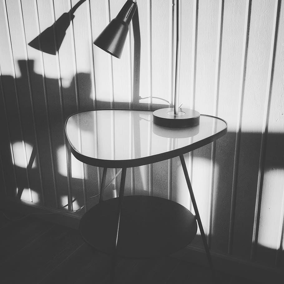 Retro, Lamp, Lighting, Shadow, metal, nostalgia, retro look HD wallpaper