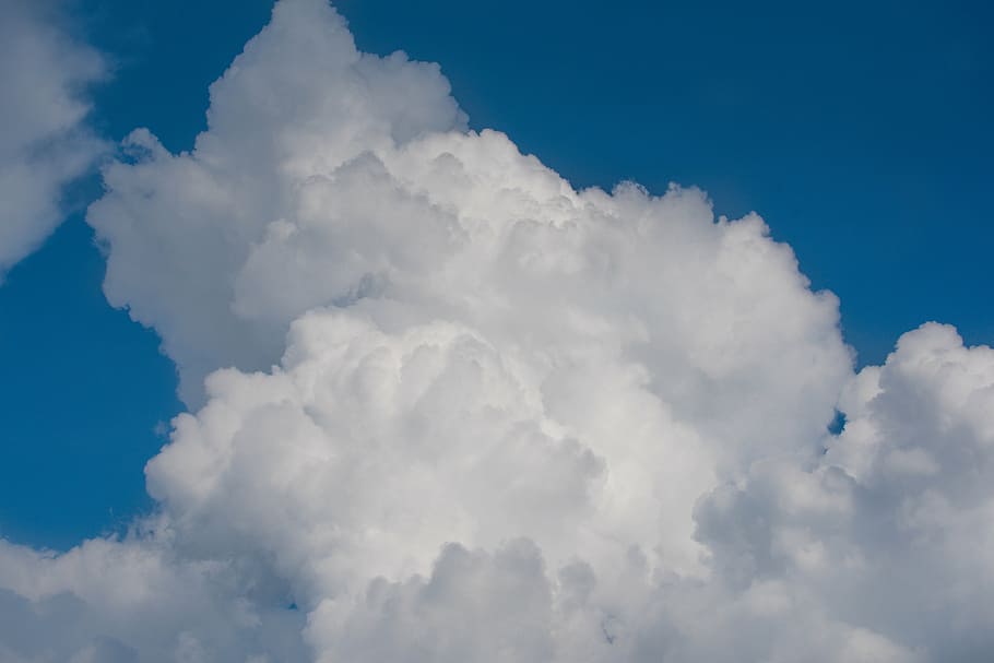 sky, ppt backgrounds, white cloud, cloud - sky, cloudscape, HD wallpaper