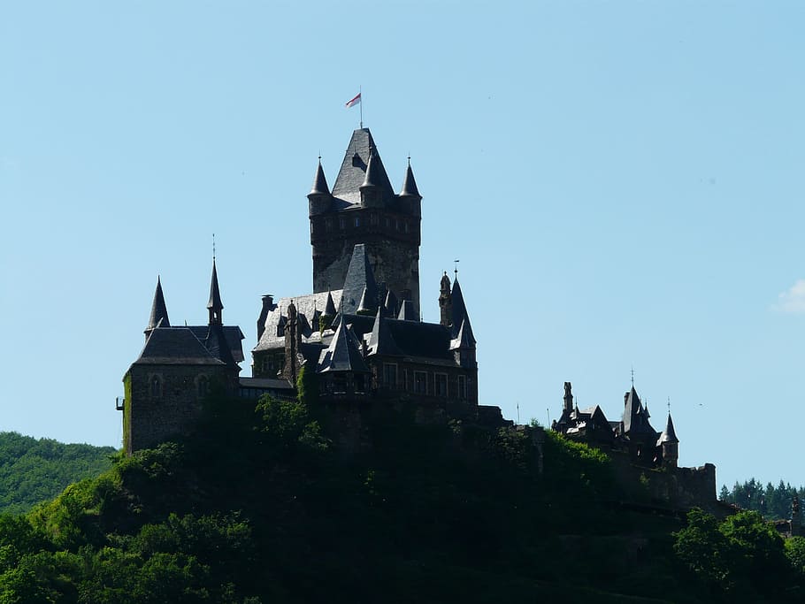 imperial castle, cochem, reichsburg cochem, sachsen, mosel, HD wallpaper