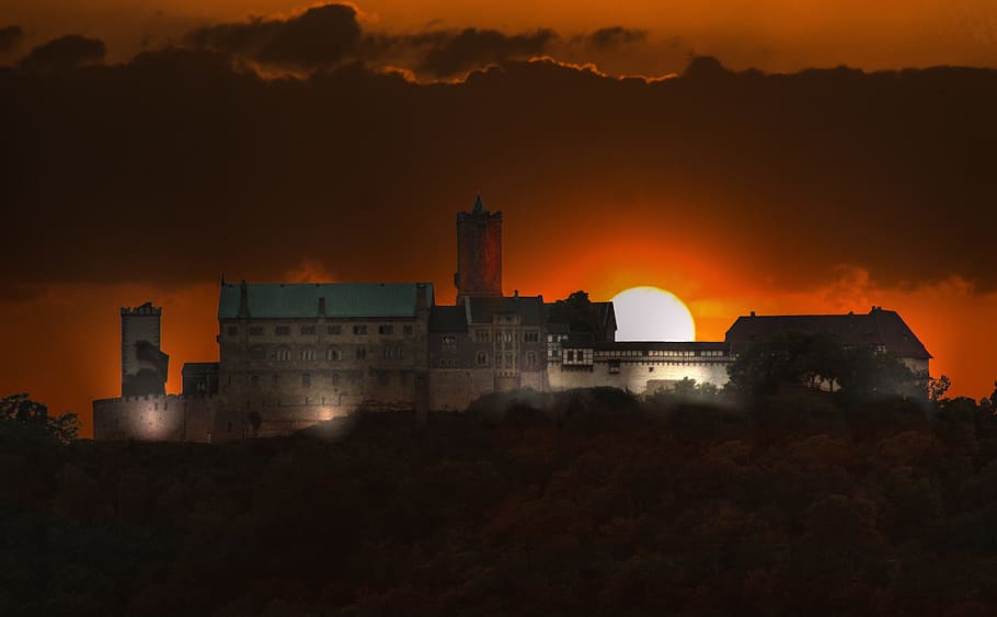 Eisenach, Germany, Europe, thuringia germany, wartburg castle HD wallpaper