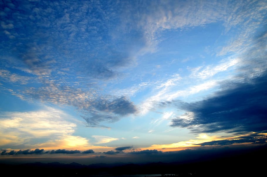 sky, sunset, cloud, cloud - sky, beauty in nature, scenics - nature HD wallpaper