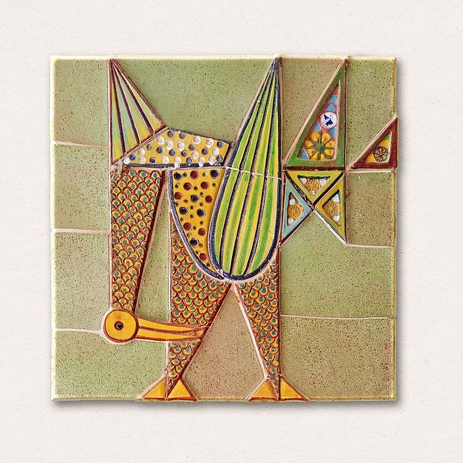 tile, mosaic, crafts, decoration, spain, colorful, no people HD wallpaper