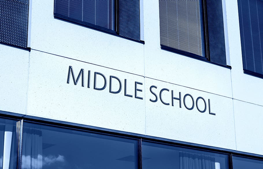 Middle School, education, study, building, campus, architecture HD wallpaper