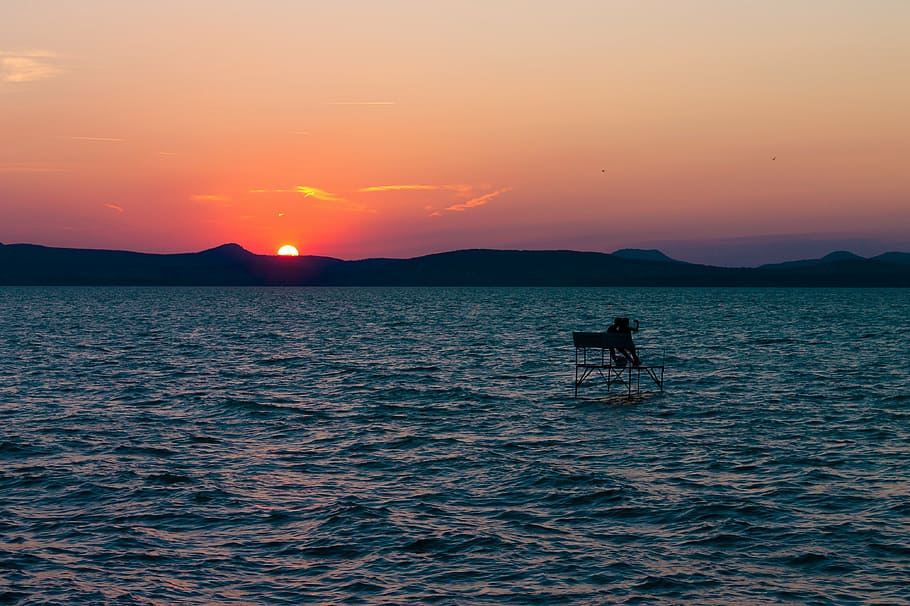 love, summer, sunset, waterfront, lake, day s, nature, sea HD wallpaper