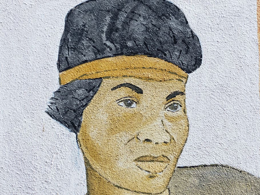 person, man, indians, indio, headband, image, drawing, painted, HD wallpaper