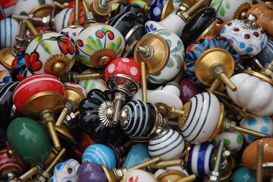 Handle, Wood, capping, large group of objects, backgrounds HD wallpaper