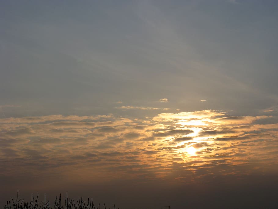 cloud, day s, sky, nature, sunset, summer, outdoors, backgrounds HD wallpaper