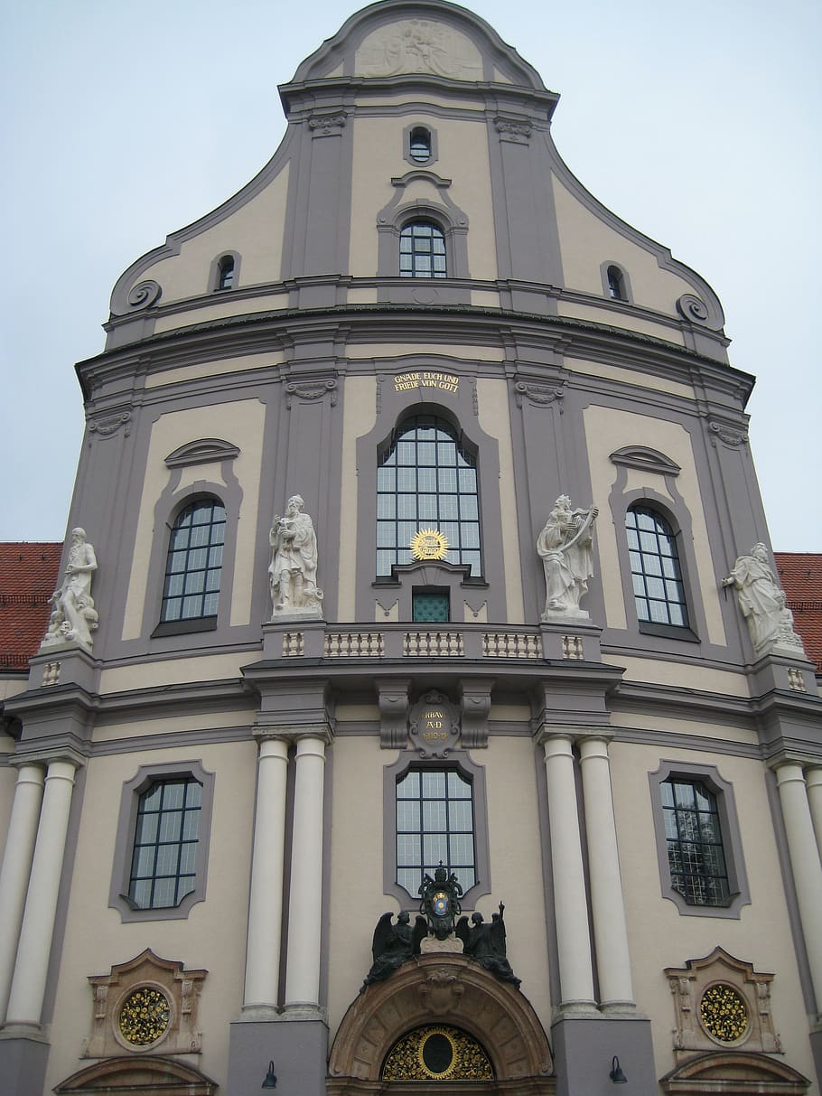 altötting, basilica, catholic, place of pilgrimage, church, HD wallpaper