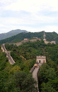 Chinese, Wall, Great Wall, large, places of interest, building HD wallpaper