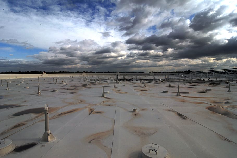 Roof, Dramatic, Clouds, Heaven, sky, the dramatic, nature, landscape HD wallpaper