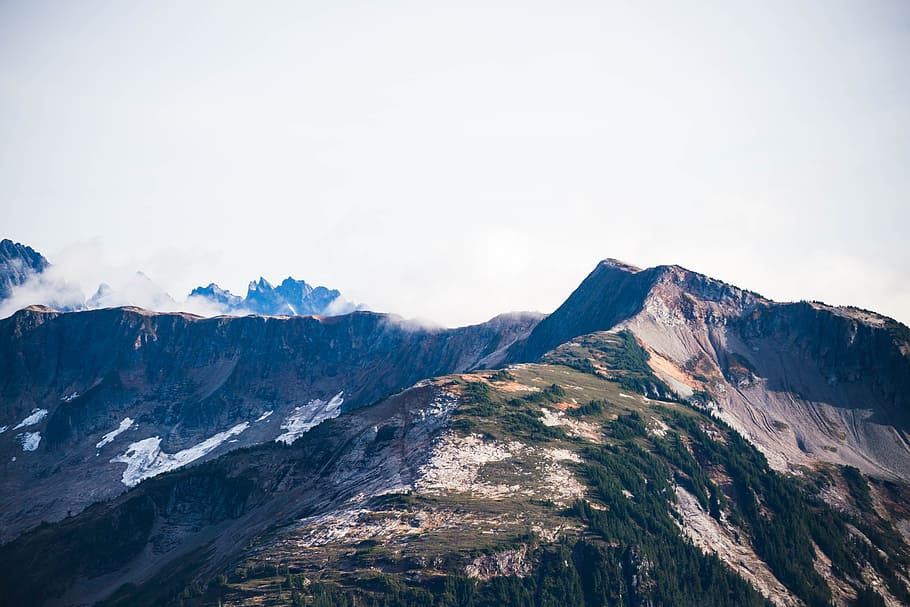 cold, landscape, nature, mountain, adventure, altitude, daylight HD wallpaper